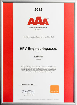 AAA certificate 2012